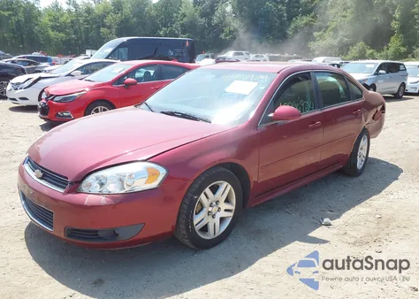 2011 Chevrolet Impala Lt из США, поврежденный, VIN 2G1WG5EK7B1290346